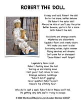 Robert the Doll piano sheet music cover